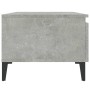 Mesa auxiliar de madera contrachapada gris hormigón 50x46x35 cm de vidaXL, Mesas auxiliares - Ref: Foro24-819524, Precio: 43,...