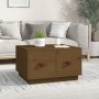 Solid honey brown pine wood coffee table 60x53x35 cm by vidaXL, Coffee table - Ref: Foro24-820969, Price: 69,71 €, Discount: %