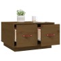 Mesa de centro madera maciza de pino marrón miel 60x53x35 cm de vidaXL, Mesas de centro - Ref: Foro24-820969, Precio: 69,71 €...