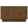 Mesa de centro madera maciza de pino marrón miel 60x53x35 cm de vidaXL, Mesas de centro - Ref: Foro24-820969, Precio: 69,71 €...