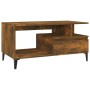 Smoked oak plywood coffee table 90x49x45 cm by vidaXL, Coffee table - Ref: Foro24-819625, Price: 69,99 €, Discount: %