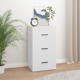 Aparador de madera contrachapada blanco 40x33x70 cm de vidaXL, Aparadores - Ref: Foro24-819420, Precio: 57,54 €, Descuento: %