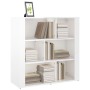 Aparador de madera contrachapada blanco brillante 80x30x80 cm de vidaXL, Aparadores - Ref: Foro24-819486, Precio: 83,64 €, De...