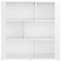 Aparador de madera contrachapada blanco brillante 80x30x80 cm de vidaXL, Aparadores - Ref: Foro24-819486, Precio: 83,64 €, De...