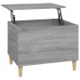 Gray Sonoma plywood coffee table 60x44.5x45 cm by vidaXL, Coffee table - Ref: Foro24-819570, Price: 64,71 €, Discount: %