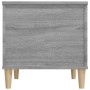 Gray Sonoma plywood coffee table 60x44.5x45 cm by vidaXL, Coffee table - Ref: Foro24-819570, Price: 64,71 €, Discount: %