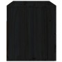 Mesita de noche de pared negro 50x36x40 cm de vidaXL, Taquillas y armarios de almacenamiento - Ref: Foro24-820984, Precio: 54...