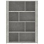 Aparador de madera contrachapada gris hormigón 80x30x106 cm de vidaXL, Aparadores - Ref: Foro24-819496, Precio: 75,17 €, Desc...