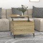 Couchtisch aus Sonoma-Eichensperrholz, 60 x 44,5 x 45 cm von vidaXL, Couchtisch - Ref: Foro24-819575, Preis: 63,91 €, Rabatt: %