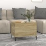 Couchtisch aus Sonoma-Eichensperrholz, 60 x 44,5 x 45 cm von vidaXL, Couchtisch - Ref: Foro24-819575, Preis: 63,91 €, Rabatt: %