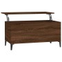 Brown oak plywood coffee table 90x44.5x45 cm by vidaXL, Coffee table - Ref: Foro24-819595, Price: 73,62 €, Discount: %