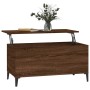 Brown oak plywood coffee table 90x44.5x45 cm by vidaXL, Coffee table - Ref: Foro24-819595, Price: 73,62 €, Discount: %