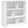 White plywood sideboard 80x30x80 cm by vidaXL, Sideboards - Ref: Foro24-819484, Price: 57,73 €, Discount: %