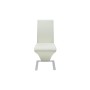 Sillas de comedor 4 unidades cuero sintético blanco de vidaXL, Sillas de comedor - Ref: Foro24-160565, Precio: 434,56 €, Desc...