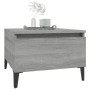 Side tables 2 units gray Sonoma plywood 50x46x35 cm by vidaXL, Side tables - Ref: Foro24-819529, Price: 78,99 €, Discount: %