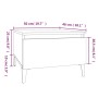 Side tables 2 units gray Sonoma plywood 50x46x35 cm by vidaXL, Side tables - Ref: Foro24-819529, Price: 78,99 €, Discount: %