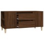 TV stand made of brown oak plywood, measuring 102x44.5x50 cm. by vidaXL, TV Furniture - Ref: Foro24-819603, Price: 91,69 €, D...