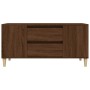 TV stand made of brown oak plywood, measuring 102x44.5x50 cm. by vidaXL, TV Furniture - Ref: Foro24-819603, Price: 91,69 €, D...