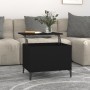 Black plywood coffee table 60x44.5x45 cm by vidaXL, Coffee table - Ref: Foro24-819573, Price: 60,88 €, Discount: %