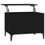 Black plywood coffee table 60x44.5x45 cm by vidaXL, Coffee table - Ref: Foro24-819573, Price: 60,88 €, Discount: %