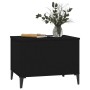 Black plywood coffee table 60x44.5x45 cm by vidaXL, Coffee table - Ref: Foro24-819573, Price: 60,88 €, Discount: %