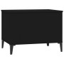 Black plywood coffee table 60x44.5x45 cm by vidaXL, Coffee table - Ref: Foro24-819573, Price: 60,88 €, Discount: %