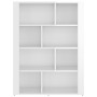 Bright white plywood sideboard 80x30x106 cm by vidaXL, Sideboards - Ref: Foro24-819494, Price: 70,53 €, Discount: %