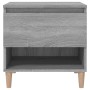 Mesita de noche madera contrachapada gris Sonoma 50x46x50 cm de vidaXL, Mesitas de noche - Ref: Foro24-819544, Precio: 49,22 ...