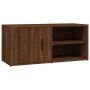 Mueble para TV madera contrachapada roble marrón 80x31,5x36 cm de vidaXL, Muebles TV - Ref: Foro24-819450, Precio: 41,10 €, D...