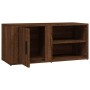 Mueble para TV madera contrachapada roble marrón 80x31,5x36 cm de vidaXL, Muebles TV - Ref: Foro24-819450, Precio: 41,10 €, D...