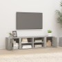 TV cabinet 2 units concrete gray plywood 80x31.5x36cm by vidaXL, TV Furniture - Ref: Foro24-819445, Price: 70,19 €, Discount: %