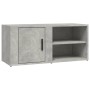 TV cabinet 2 units concrete gray plywood 80x31.5x36cm by vidaXL, TV Furniture - Ref: Foro24-819445, Price: 70,19 €, Discount: %