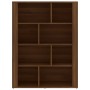 Aparador de madera contrachapada marrón roble 80x30x106 cm de vidaXL, Aparadores - Ref: Foro24-819499, Precio: 68,20 €, Descu...