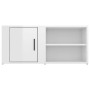 Mueble de TV madera contrachapada blanco brillo 80x31,5x36 cm de vidaXL, Muebles TV - Ref: Foro24-819440, Precio: 43,34 €, De...