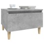 Mesa auxiliar de madera contrachapada gris hormigón 50x46x35 cm de vidaXL, Mesas auxiliares - Ref: Foro24-819508, Precio: 41,...