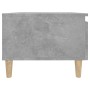 Mesa auxiliar de madera contrachapada gris hormigón 50x46x35 cm de vidaXL, Mesas auxiliares - Ref: Foro24-819508, Precio: 41,...