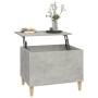 Concrete gray plywood coffee table 60x44.5x45 cm by vidaXL, Coffee table - Ref: Foro24-819568, Price: 71,12 €, Discount: %