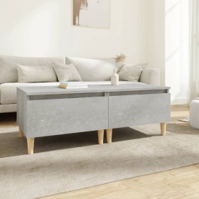 Side tables 2 units concrete gray plywood 50x46x35 cm by vidaXL, Side tables - Ref: Foro24-819509, Price: 71,55 €, Discount: %