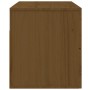 Wall bedside tables 2 pcs honey brown 50x36x40 cm by vidaXL, Lockers and storage cabinets - Ref: Foro24-820983, Price: 92,99 ...