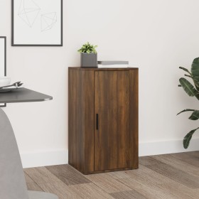 Oak brown plywood sideboard 40x33x70 cm by vidaXL, Sideboards - Ref: Foro24-819419, Price: 49,11 €, Discount: %