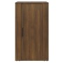 Aparador de madera contrachapada marrón roble 40x33x70 cm de vidaXL, Aparadores - Ref: Foro24-819419, Precio: 49,11 €, Descue...