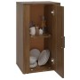 Aparador de madera contrachapada marrón roble 40x33x70 cm de vidaXL, Aparadores - Ref: Foro24-819419, Precio: 53,01 €, Descue...