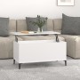 Couchtisch aus weißem Sperrholz, 90 x 44,5 x 45 cm von vidaXL, Couchtisch - Ref: Foro24-819588, Preis: 70,49 €, Rabatt: %