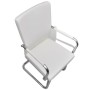 Cantilever dining chairs 6 units white synthetic leather by vidaXL, dining chairs - Ref: Foro24-270165, Price: 508,07 €, Disc...