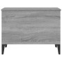 Mesa de centro madera contrachapada gris Sonoma 60x44,5x45 cm de vidaXL, Mesas de centro - Ref: Foro24-819578, Precio: 66,09 ...