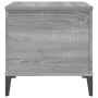 Mesa de centro madera contrachapada gris Sonoma 60x44,5x45 cm de vidaXL, Mesas de centro - Ref: Foro24-819578, Precio: 66,09 ...