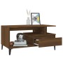 Brown oak plywood coffee table 90x49x45 cm by vidaXL, Coffee table - Ref: Foro24-819627, Price: 69,99 €, Discount: %