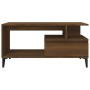 Brown oak plywood coffee table 90x49x45 cm by vidaXL, Coffee table - Ref: Foro24-819627, Price: 69,99 €, Discount: %