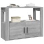 Sonoma gray plywood sideboard 80x30x60 cm by vidaXL, Sideboards - Ref: Foro24-819458, Price: 60,27 €, Discount: %