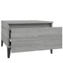 Mesa auxiliar madera contrachapada gris Sonoma 50x46x35 cm de vidaXL, Mesas auxiliares - Ref: Foro24-819528, Precio: 44,99 €,...